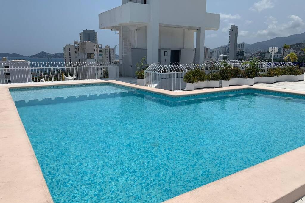 T2 Depto Advance Acapulco C Alberca Increible Daire Dış mekan fotoğraf
