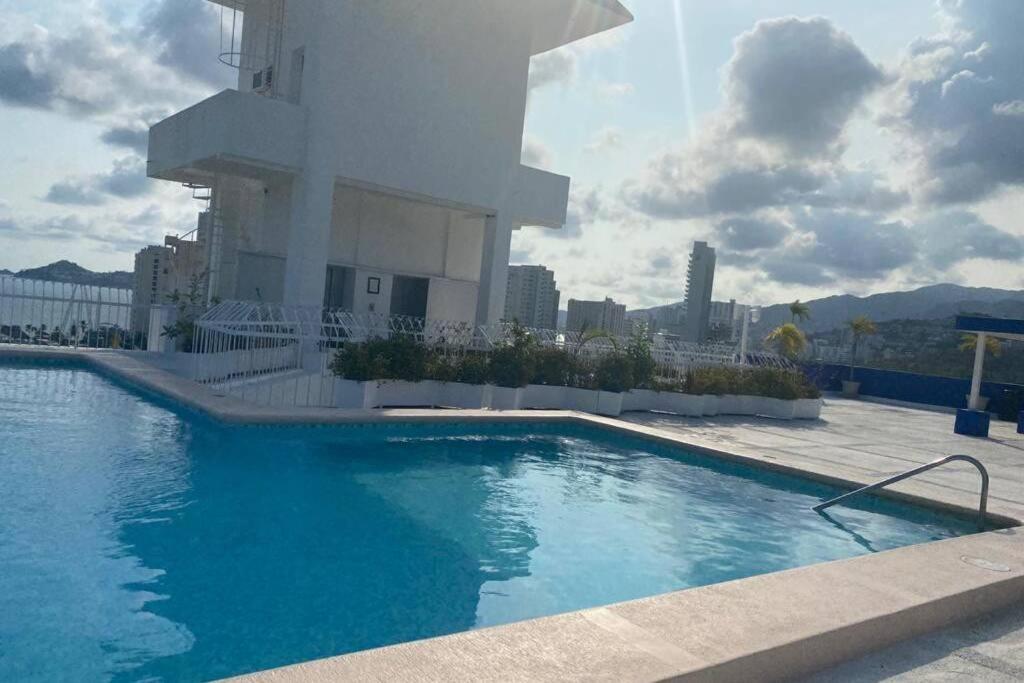 T2 Depto Advance Acapulco C Alberca Increible Daire Dış mekan fotoğraf